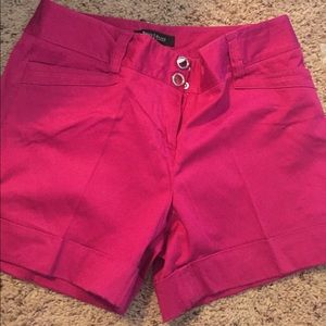 Pink shorts